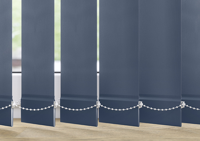 Roma, Deep Blue - Vertical Blind - Image 4